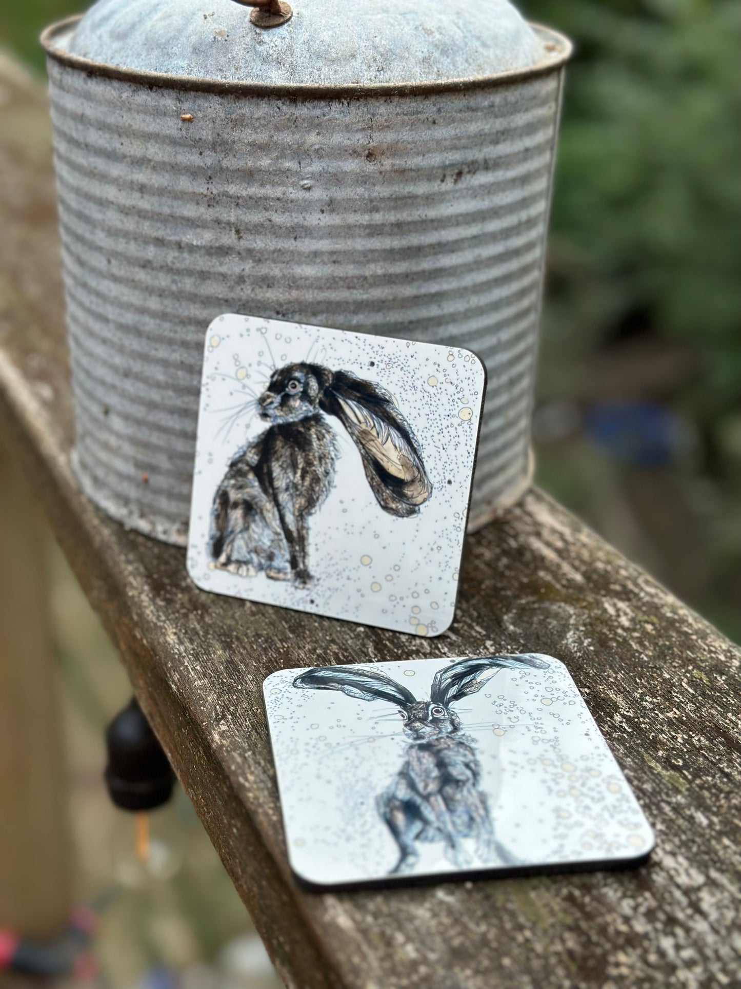 Hares Coaster 4-Pack