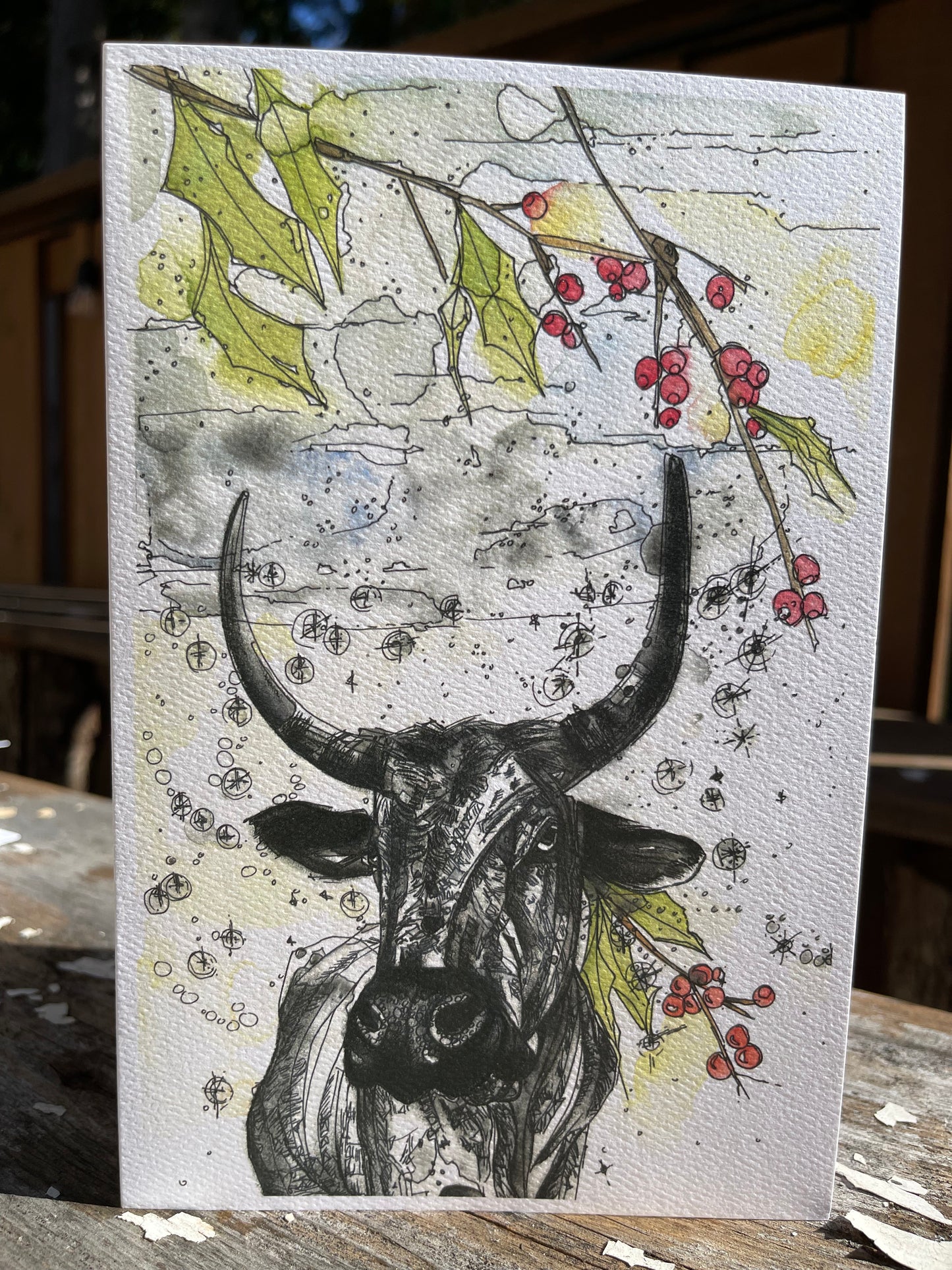 Farm Holiday Card Pack