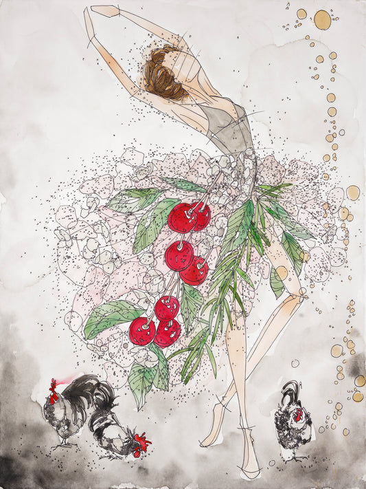 Cherries and Roosters