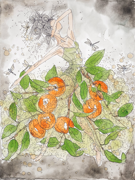 Oranges and Dragonflies