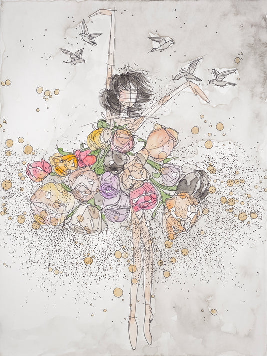 Roses and Doves *ORIGINAL*