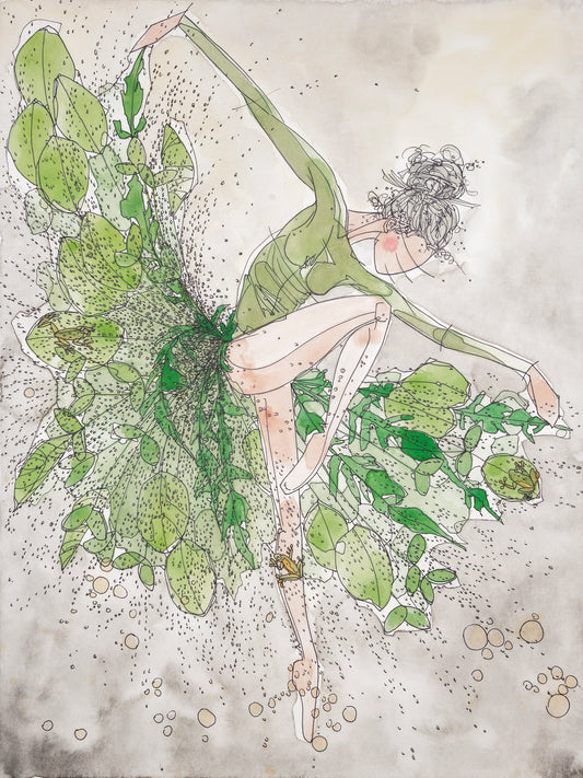 Salad Mix and Tree Frog