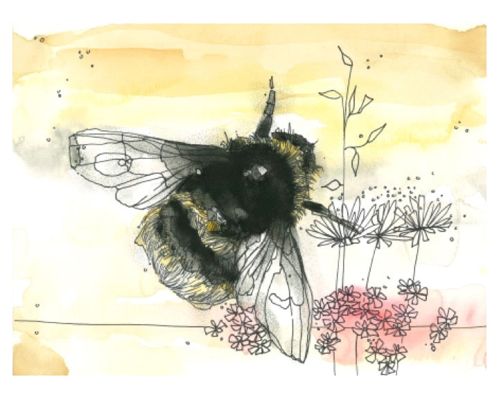 Bee with Wings